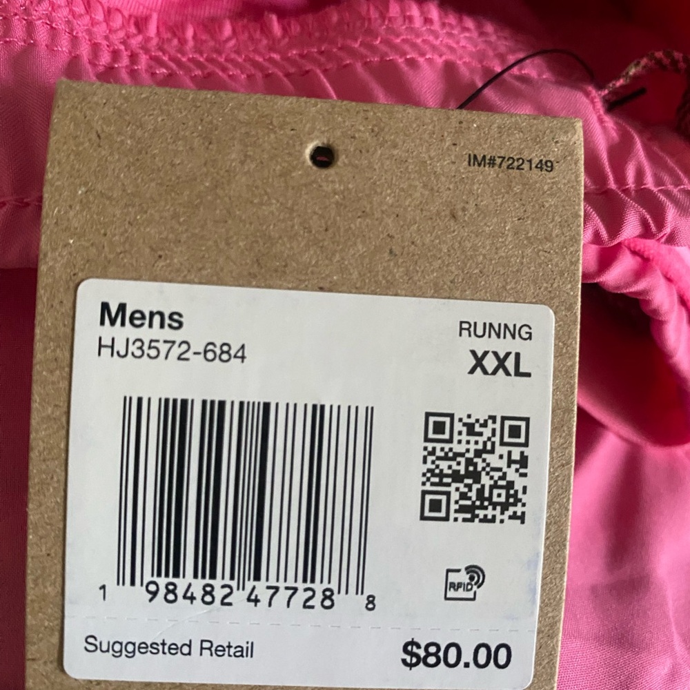 NIKE MEN'S TRAIL SECOND SUNRISE DRI-FIT 5" BRIEF-LINED RUNNING SHORTS - Picture 10 of 10
